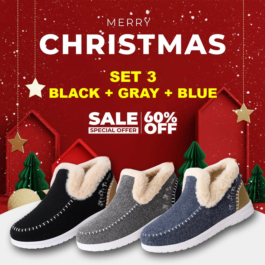 âïžChristmas Day Sale OFFâïž - Kickly Orthopedic Fleece Slip-On Boots
