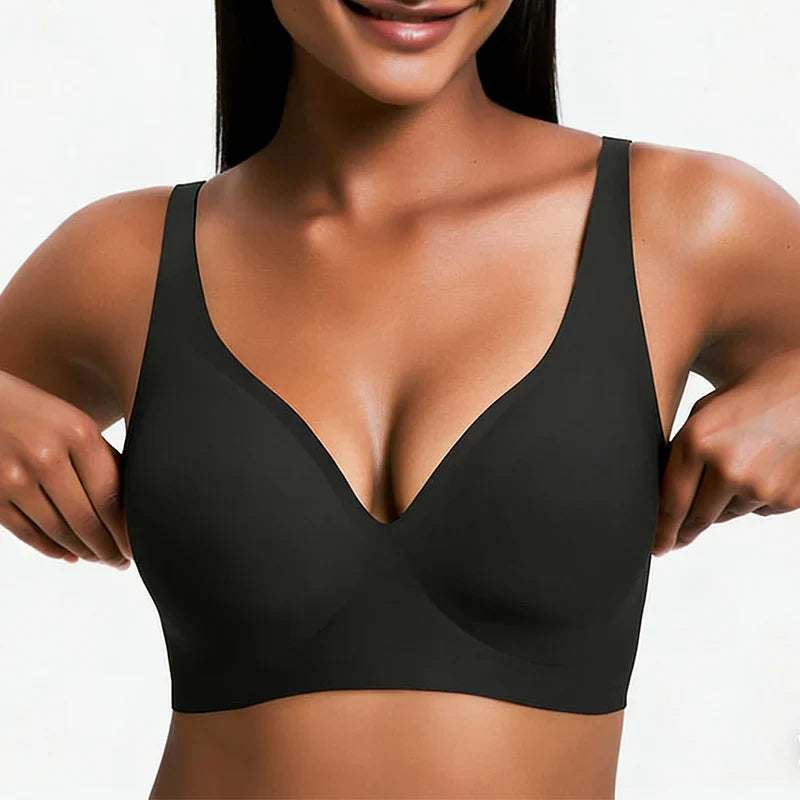 ❤️Women’s Wireless Deep V Push-Up Bralette — Ultra-Comfortable T-Shirt Bra