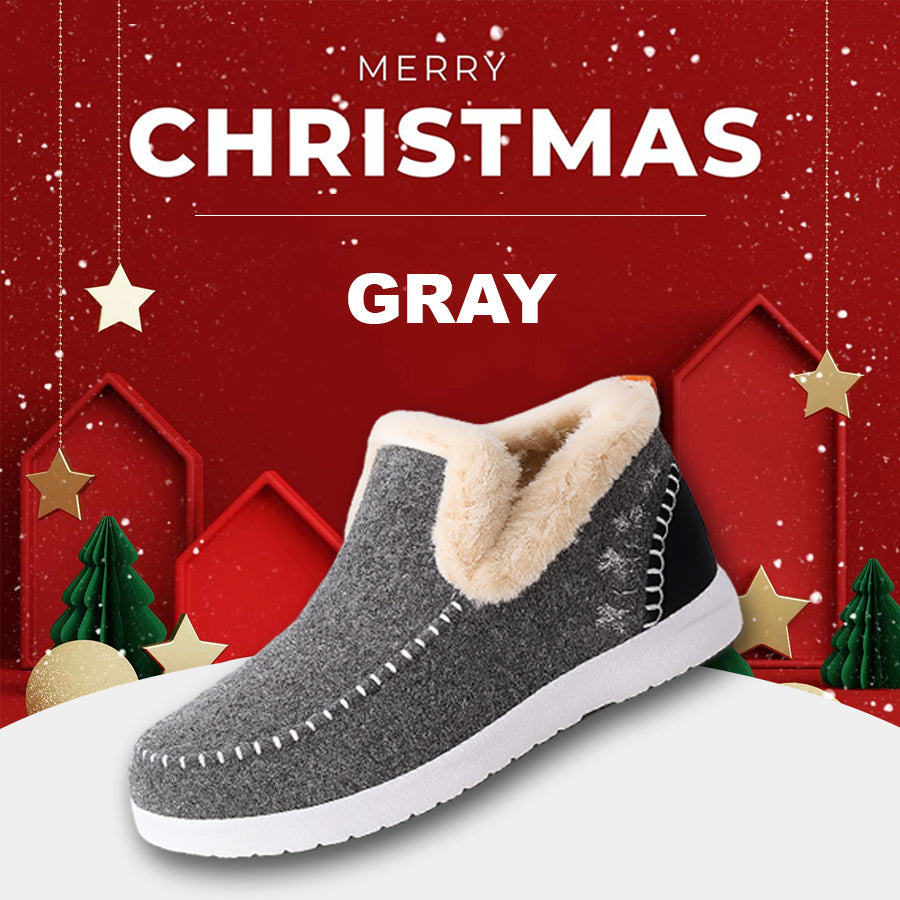 ❄️Christmas Day Sale OFF❄️ - Kickly Orthopedic Fleece Slip-On Boots