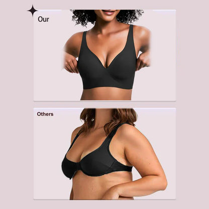 ❤️Women’s Wireless Deep V Push-Up Bralette — Ultra-Comfortable T-Shirt Bra