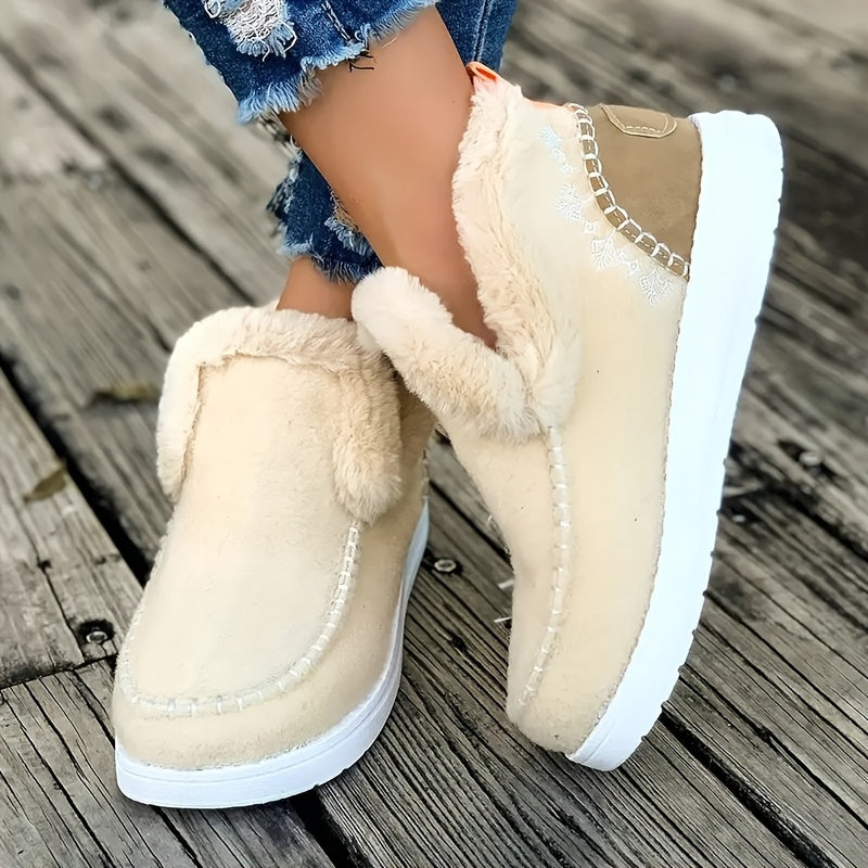 ❄️Christmas Day Sale OFF❄️ - Kickly Orthopedic Fleece Slip-On Boots