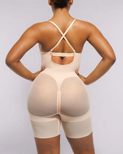 MeshSmootieh™ Deep Plunge Bodysuit
