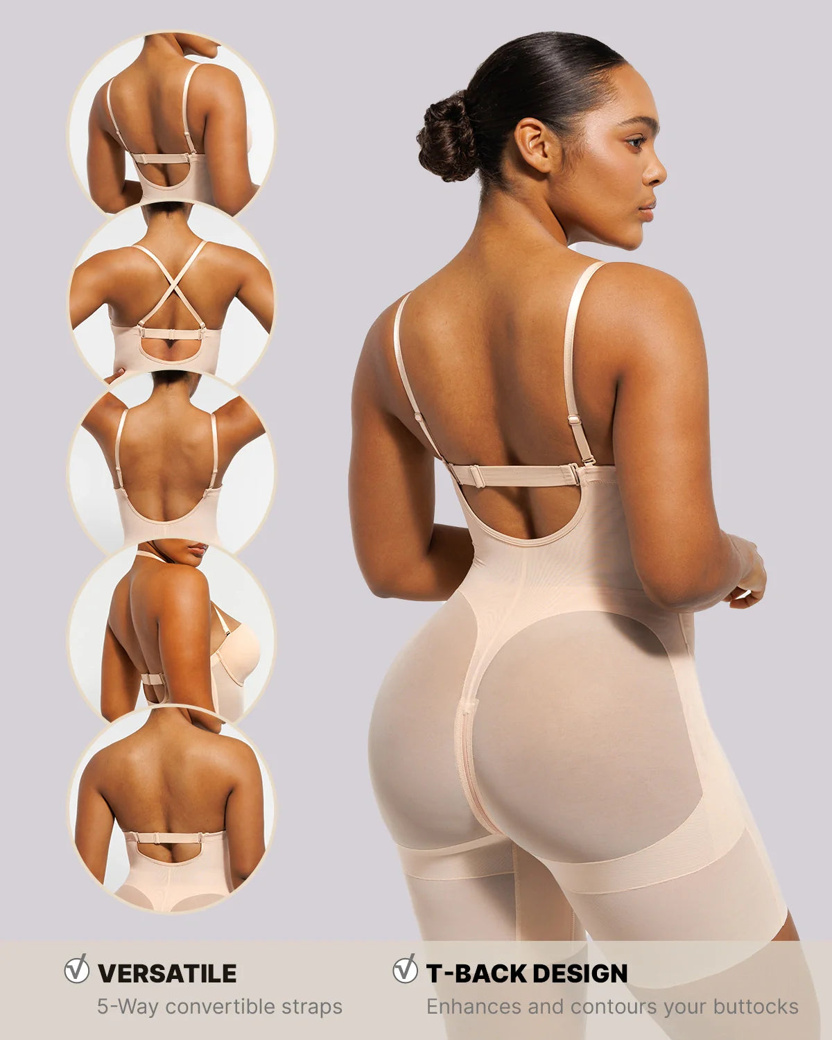 MeshSmootieh™ Deep Plunge Bodysuit