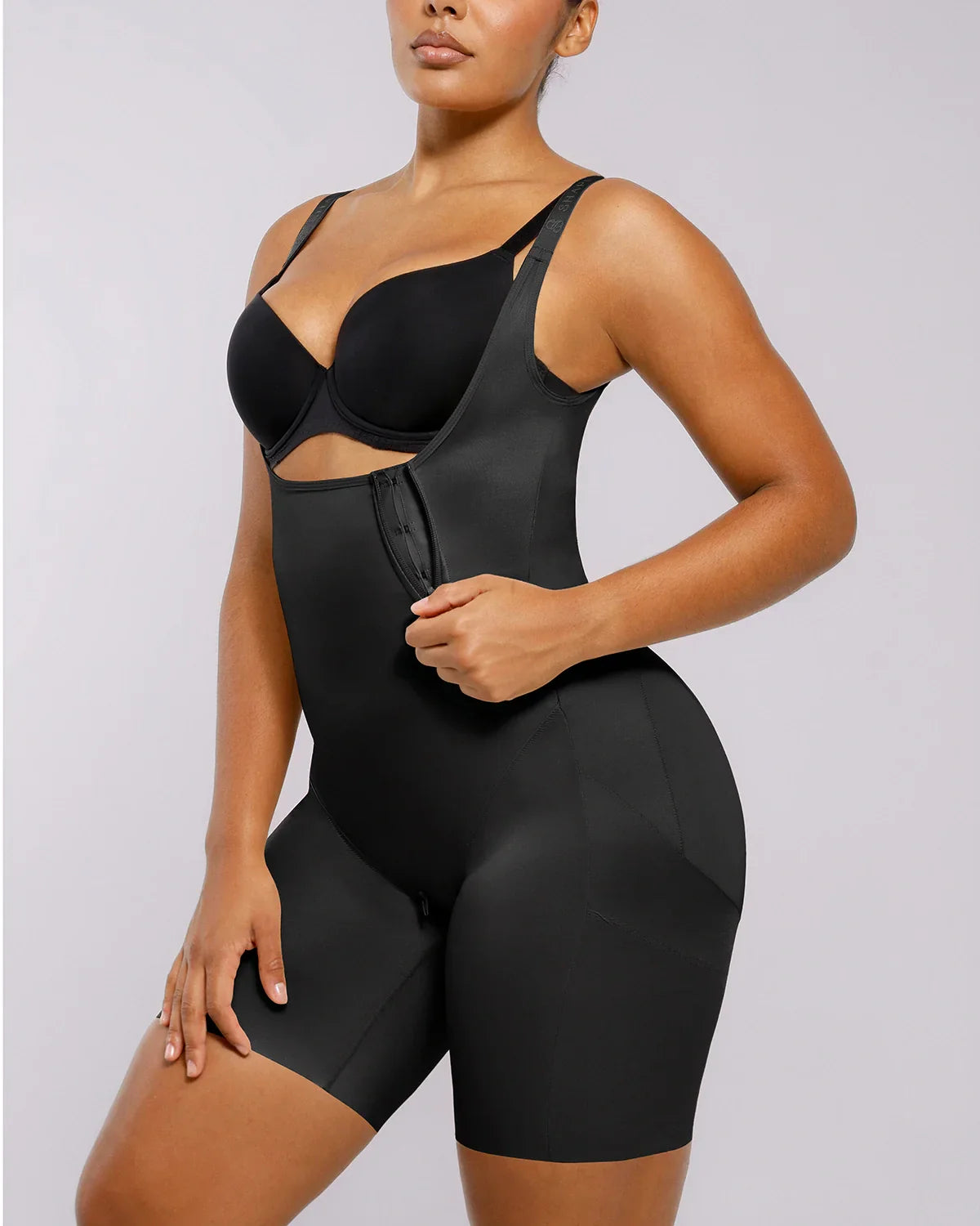 BOOT-YEAH™ SilkSculpt Open Bust Full Bodysuit