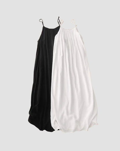 ☀️Women's Solid Color Backless Cami Dress
