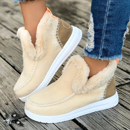 ❄️Christmas Day Sale OFF❄️ - Kickly Orthopedic Fleece Slip-On Boots
