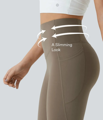 🌍Alisanda®  High Waisted Waist Shaping Pocket Shaping Training Leggings
